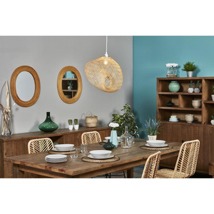 Vietrustic Home Inspiration Lamp <b>Shade</b> Pendant <b>Light</b> Bamboo <b>Rattan</b> Lamp <b>Shade</b> Lamps In The Living Room - Product Image 4