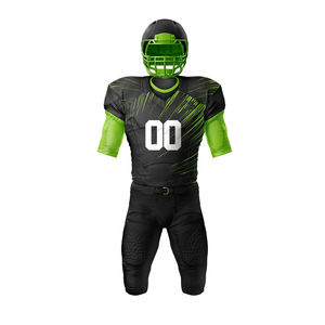 Uniforme de football américain de meilleure qualité, vêtements de sport par sublimation, ensemble d'uniformes de football américain avec nom et numéro d'équipe - Product Image 1