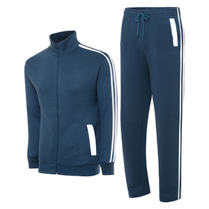 Tracksuit Casual Sport Jacket Pants Set for Gym Fitness Casual Wear Midi Length Plain Dyed Digital Printing - Product Image 2