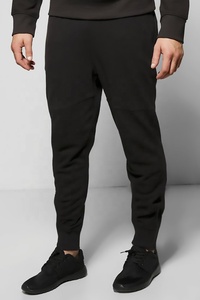 Pakistan Manufacture Men's Casual Training Jogging <b>Trousers</b> Lightweight Polyester Canvas Mid <b>Elastic</b> Waist Breathable Quick Dry - Product Image 4