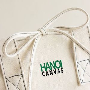 OEM <b>Mini</b> Canvas Circle <b>Tote</b> <b>Bag</b> BSCI Vietnamese Manufacturer Direct Wholesale Custom Logo Printed Cotton Shopping <b>Tote</b> <b>Bag</b> - Product Image 4
