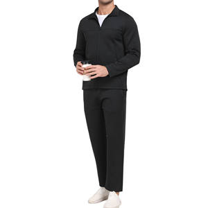 Offre Spéciale personnalisé lettre impression Logo nouveau Design de mode coupe-vent hommes fermeture éclair veste et pantalon vêtements d'entraînement tenue décontractée survêtements - Product Image 4