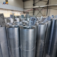 Bobine de métal perforé industriel en acier inoxydable et aluminium pour tamis filtrants et protection de machines