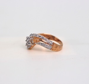 Anillo de Oro Amarillo Sólido de 14K con Diamante Cultivado en Laboratorio de 1 Quilate, Corte Redondo, Brillante y Pulido, Anillo de Boda para Mujer, Color D a G, Claridad IF SI2 - Product Image 5