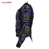 Veste de protection dorsale CE Niveau 2 pour motard, protection de la colonne vertébrale, des épaules et des coudes, équipement de protection, grande taille, vêtements de sport imperméables