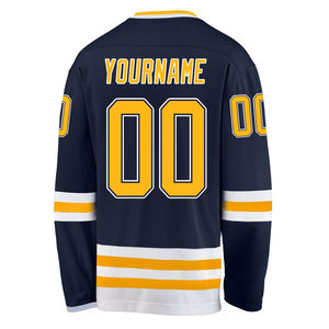 Sweat-shirt de hockey sur glace personnalisé, dernier design, sublimation, séchage rapide, respirant, 100% polyester, haute qualité, logo personnalisé, entraînement - Product Image 1