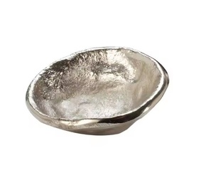 Bol de dattes de bonbons de différentes tailles en aluminium couleur argent Bol à chocolat pour l'usage de la vaisselle d'hôtel - Product Image 1