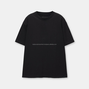 Camisetas geniales con hombros caídos de 240g y 280g, ropa de calle de calidad personalizada, camiseta de gran tamaño para hombre, la mejor Camiseta de algodón de peso pesado para hombre - Product Image 4