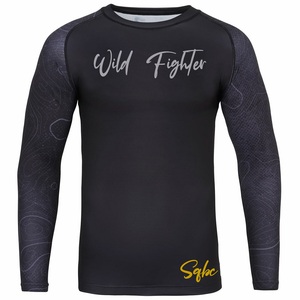 Chemises de combat à manches longues personnalisées, meilleure conception Bjj Rash Guard, vêtements d'entraînement pour enfants et arts martiaux pour hommes - Product Image 1