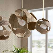 Jacinto de agua Lámpara colgante decorativa Pantallas Iluminación Linternas naturales hechas a mano 100% Hecho a mano al por mayor Hecho en Vietnam - Product Image 2