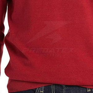 Suéter con cremallera de algodón mezclado de alta calidad para uso diario Suéter de estilo único y de alta calidad - Product Image 6