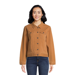 Meilleure vente saison d'hiver veste en jean pour femmes conception personnalisée délavé décontracté Slim Fit veste en jean pour les femmes de BD - Product Image 5