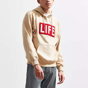 Sweats à capuche respirants en coton mélangé les plus vendus avec broderie en détresse Nouvelles bases pour l'hiver à un excellent prix - Product Image 6