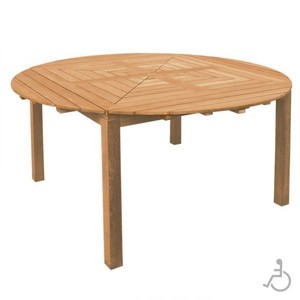 High Quality Brown Teak Outdoor <b>Dining</b> <b>Tables</b> Modern Design for Garden and Other Furniture for Villas and Parks - Product Image 5