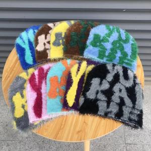 หมวกบีนนี่ผ้าแจ็คการ์ดสำหรับฤดูหนาวผ้าไนลอนถักทุกแบบปรับได้โลโก้ออกแบบได้ตามต้องการ2025 - Product Image 4