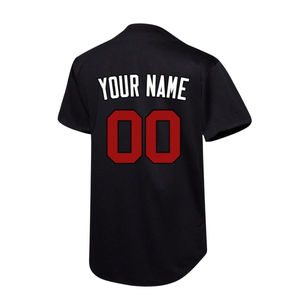 Full Customized Design High Quality Unisex Baseball Jersey <b>3D</b> <b>Character</b> <b>Printing</b> Moisture Wicking Breathable Full Button 100% - Product Image 2