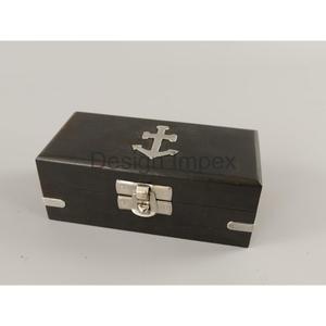 Telescopio de calidad superior Caja de regalo náutica Logotipo personalizado Latón Plata Telescopio Personalizar Caja Embalado Artículos de regalo de recuerdo - Product Image 5