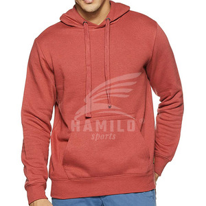 Sudaderas con capucha transpirables de alta calidad para hombre, estilo único, 100% de algodón, forro térmico, patrón sólido, básico, mezcla de algodón - Product Image 1
