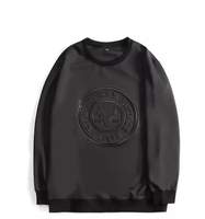 Sudadera Unisex Extra Grande con Logotipo Personalizado Bordado en 3D, 100% Algodón, Estilo Urbano