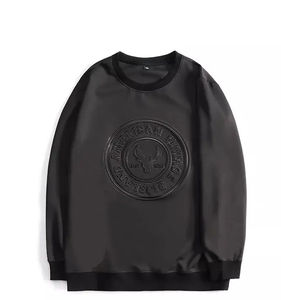 Sweatshirts Streetwear Unisex Printing Plain Custom Logo <b>3D</b> Embossed Oversized Pullover Sweatshirt Blank Men <b>Hoodies</b> - Product Image 6