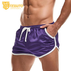 High Quality Men's & Women's Gym Fitness Athletic Running <b>Shorts</b> Quick Dry Breathable Mesh Striped <b>Zipper</b> Pockets Plain Dyed - Product Image 6