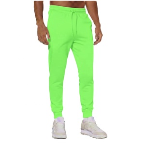 Custom Logo Men Jogger Pants Soft Fleece Sweatpants for Workout Running Gym and Streetwear <b>Elastic</b> Waist Fit Pants - Product Image 2