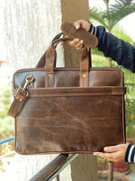 Nouveau véritable pleine fleur Crunch cuir Messenger sacs à bandoulière multi-usages vente chaude de haute qualité en cuir véritable unisexe sacs pour ordinateur portable