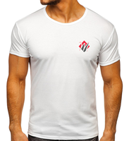 MAAZIN SPORTS T-shirt Homme Oversize Personnalisé de Haute Qualité 100% Coton Blanc Uni Manches Courtes Séchage Rapide Respirant Décontracté Sport