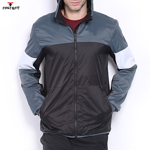 Nueva moda cortavientos High Street diseño Popular impermeable Casual cortavientos liso para invierno - Product Image 4