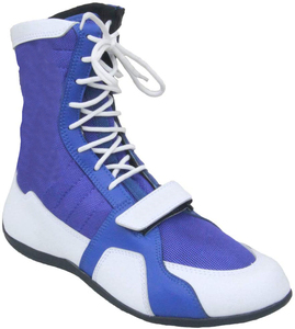 Chaussures de boxe professionnelles légères en cuir à semelle légère avec logo personnalisé de haute qualité Bottes pour hommes - Product Image 5