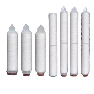 Lọc hiệu quả 99.99% 0.65um kỵ nước PTFE màng lọc <span class=keywords><strong>Cartridge</strong></span> 20 inch Silicone O-ring cho khí nén - Product Image 3