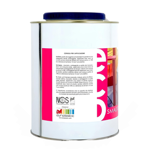 Ecolux 2.5 L Vernice Acrilica Rossa Ecologica a Base d'Acqua per Legno e Metallo Finitura Lucida - Product Image 3