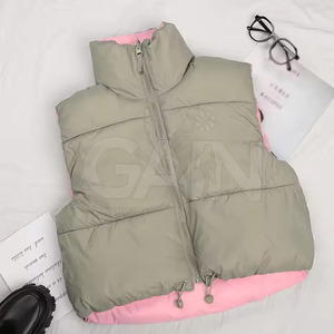 Chaleco Puffer personalizado de alta calidad al por mayor chaleco Puffer impermeable ligero al aire libre en MOQ bajo - Product Image 4