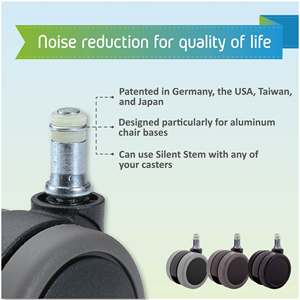 Roulettes pivotantes en polyuréthane les plus populaires, roue de 2 pouces, garantie 5 ans, vente flash - Product Image 6