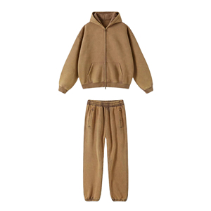 Ropa de calle alta para hombre, chándal para correr, último diseño, chándal holgado transpirable, bordado de angustia personalizado, logotipo de Color para invierno - Product Image 5