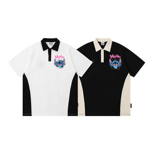 Chemises de golf pour hommes 2025 – Nouveauté tendance : lettres imprimées personnalisées, style américain, coupe ample et carrée, tissu en toile à séchage rapide - Product Image 3