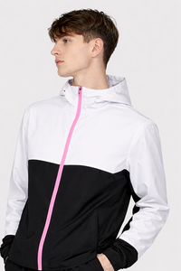 Veste coupe-vent légère d'hiver pour homme, respirante, à capuche, personnalisable, pour la course à pied et le fitness, grandes tailles - Product Image 6