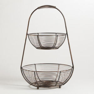 Support d'œufs en fil de pâques, panier à œufs avec panier - Product Image 6