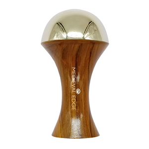 High Quality Kansa Wand Palm Grip Massage Tool Compact and Ergonomic Design for Stress Relief Original Indian Manufacture - Product Image 1