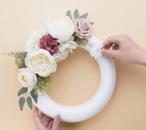 Fournitures de bricolage en <span class=keywords><strong>mousse</strong></span> : Tubes et tiges colorées en <span class=keywords><strong>mousse</strong></span> EPE, tiges creuses en coton perlé pour la composition florale et l'arrangement de fleurs - Product Image 3