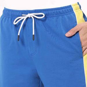 Top qualité Gym entraînement hommes Shorts personnalisé coton Polyester matériel fait couleurs unies côté rayure conception pantalons courts hommes - Product Image 6