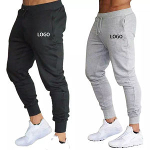 Pantalon de survêtement de couleur unie pour homme, pantalon de Jogging décontracté, Fitness, élastique, personnalisé, pantalon de sport, offre spéciale - Product Image 1