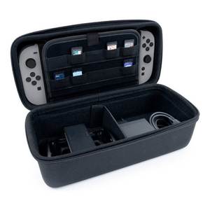 Étui de rangement pour jeux vidéo Nintendo Switch 2, noir, SWITCHNEWPOUCHXLBLA, accessoire de rangement et pochette - Product Image 2