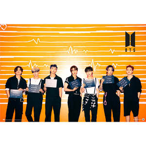 Modern for BTS <b>Poster</b> Paper Design for Police Department Wall Decor - Product Image 1
