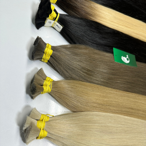 ผมต่อแนวหนังกำพร้าคนผมดิบสีบลอนด์613บริสุทธิ์เรียงตามระดับคุณภาพสูง - Product Image 4