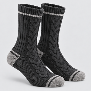 Premium Winter <b>Socks</b> Warm Thick Soft Winter <b>Socks</b> Comfortable Stretch Fabric Cozy Feel Breathable Design for Outdoor Indoor Wear - Product Image 3