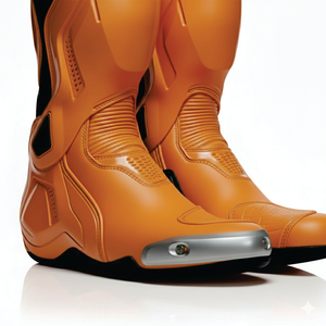 Chaussures de moto confortables à vendre, nouvelles, pour la conduite, la course, imperméables, respirantes, en cuir, chaussures de motocross en cuir - Product Image 4