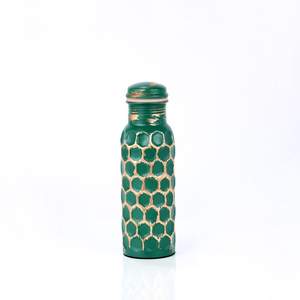 Best Selling Plain Green Printed <b>Copper</b> <b>Bottle</b> for Drinking and Storing Water Pure <b>Copper</b> Water <b>Bottle</b> - Product Image 4