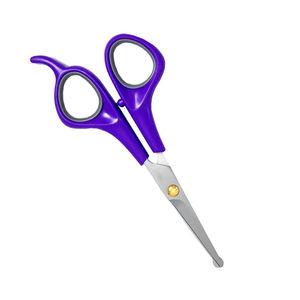 Ciseaux de toilettage pour animaux de compagnie de haute qualité poignée en plastique violet acier inoxydable 6.5 pouces Chi acheter des ciseaux pour animaux de compagnie - Product Image 5