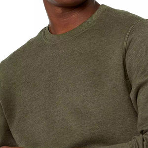 Concevez vos propres vêtements pour hommes Respirant Basics Coton mélangé Polaire Élégant Hiver Chaud Casual Full Sleeve Hommes Sweatshirts - Product Image 4